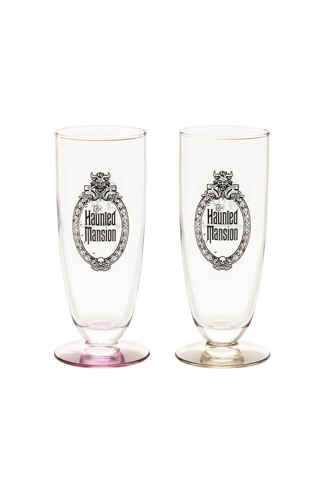 グラスセット 3,000円|サイズ:直径約6×高さ約15cm、2個セット|東京ディズニーリゾート「ディズニーストーリービヨンド」グッズ|販売店舗:東京ディズニーランド「キングダム・トレジャー」|発売日:2023年1月26日(木)