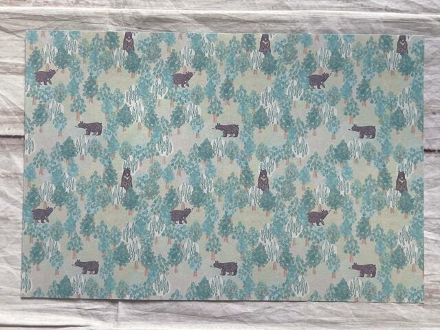 「ツキノワグマの森」