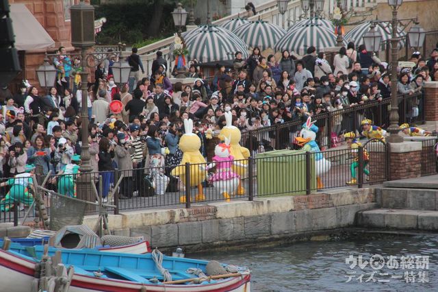 APS-C焦点距離200mm 東京ディズニーシーホテル・ミラコスタ コース側テラス-ディズニー・イースター2019