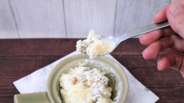 【カルディ 美容低糖質ナッツ プロテインプラス】バニラアイスに混ぜてカッサータ風