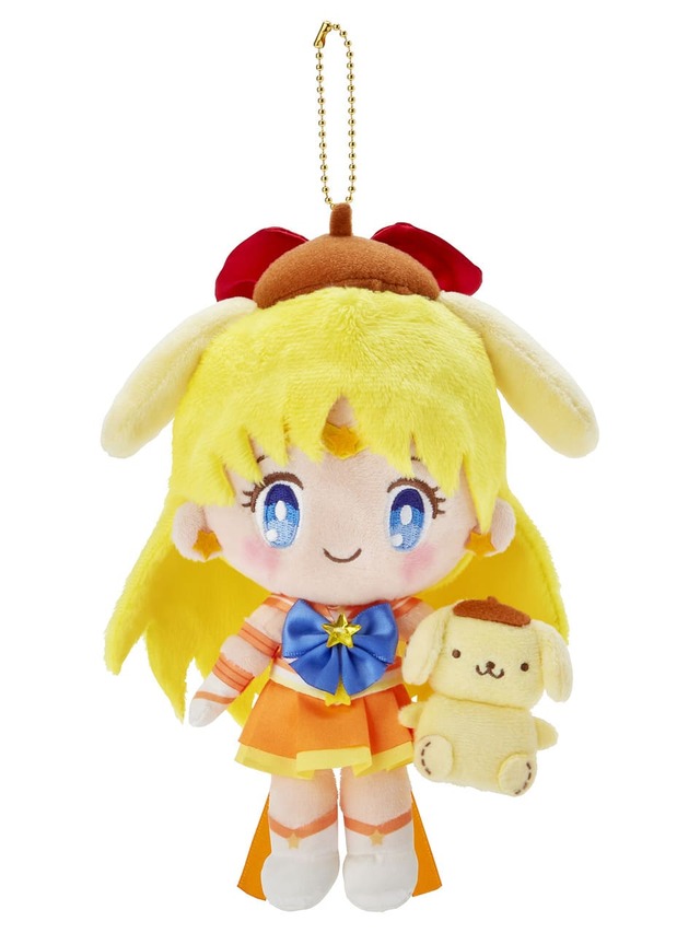 【劇場版「美少女戦士セーラームーン Cosmos」×サンリオキャラクターズ】マスコットホルダー（エターナルセーラーヴィーナス×ポムポムプリン）3,630 円