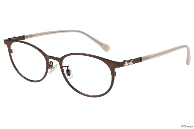 Mickey Mouse & Minnie Mouse　ZF222017（ボストン）/ 11,100円（税込・セットレンズ代込）｜ Disney Collection created by Zoff Premium Series 