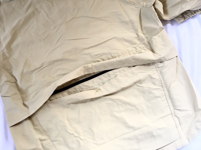 【ワークマン レディーストランスフォームジャケットEX】背中にポケットが