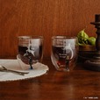 【Afternoon Tea LIVING×ハリー・ポッター】ダブルウォールグラス 各¥2,750(税込み)