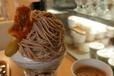 IBARAKI sense 「BARA cafe」笠間和栗のモンブランパフェ　濃厚モンブランクリームがおいしい