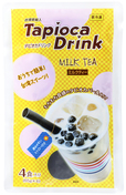 【業務スーパーのデザート・お菓子人気ランキング 6位】「タピオカドリンク（ミルクティー）」321円（税込）