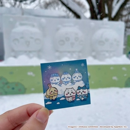 ちいかわ】限定ノベルティに行列も！「2026さっぽろ雪まつり」に『ちい