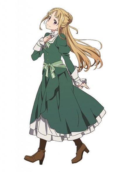 秋アニメ「終末のイゼッタ」キービジュアル解禁、主役は魔女