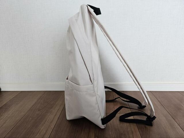 【KEYUCA N撥水 ライトシェル リュック】重さはわずか270g！KEYUCAの中でも最軽量モデルだそう