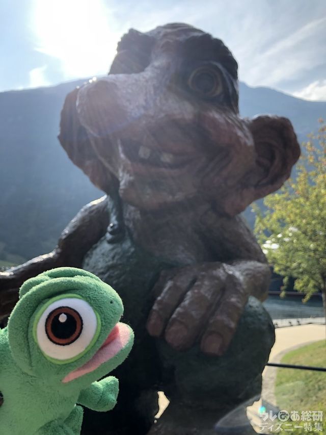 このトロールはWDWのノルウェー館のショップにもいます