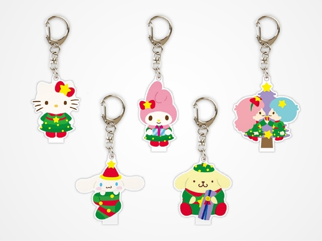 アクリルキーホルダー（全5種各540円）