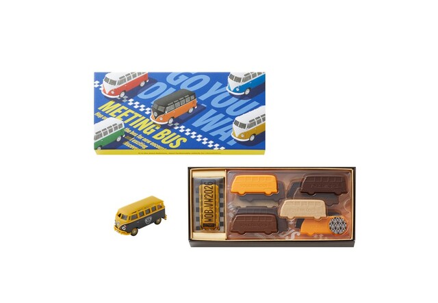 「【オンラインショップ限定】Meeting Bus NE -ミーティングバス NE-」<価格:2,700円(税込)>【モロゾフの2026年バレンタインは、愛されるデザインの「Beetle」!遊び心たっぷりの新商品やラインナップをご紹介!】