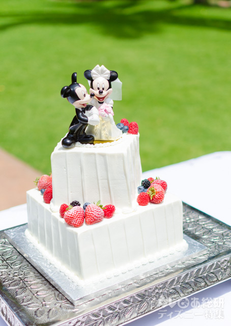 ケーキトップは式終了後いただけます