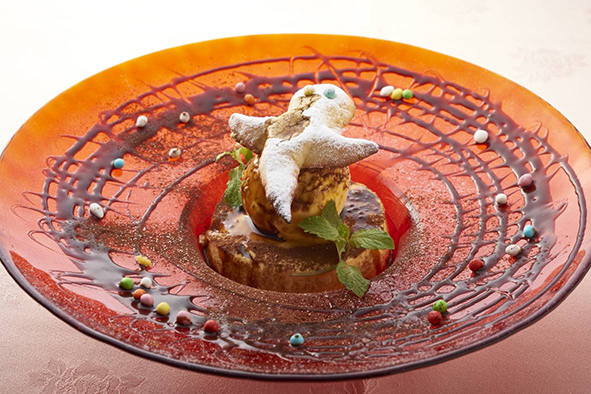  「ハロウィンカボチャのティラミス 雨の墓場バー ジョン 2016」 ￥1,620（アンディアーモ）