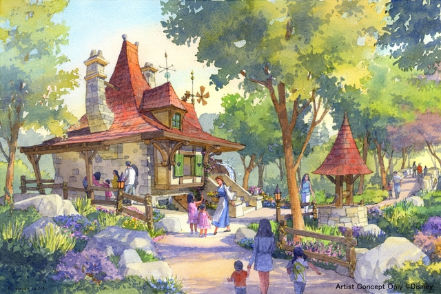 モーリスのコテージ｜『美女と野獣』エリア｜東京ディズニーランド大規模開発事業