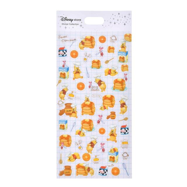 プーさん＆ピグレット シール・ステッカー クリア ダイカット Sticker Collection POOH HUNNY DAY 2026 350円