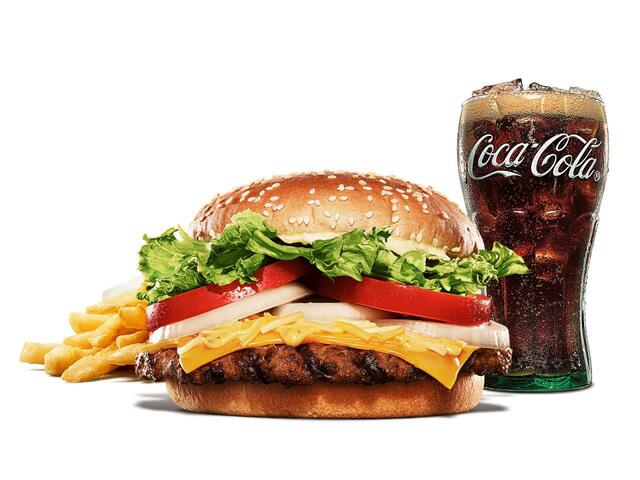 「ワッパー® チーズ セット」【バーガーキングが「春のチーズバーガー祭り」開催】