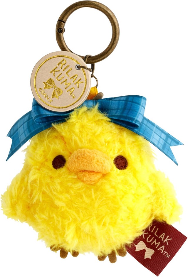 【リラックマ新商品「ぬいぬいリラックマ」】「ぶらさげぬいぐるみ」キイロイトリ　2,750円