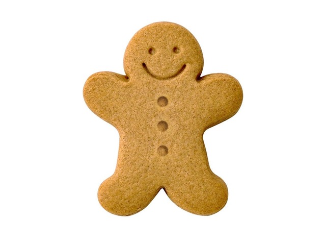 【ゴンチャ】「ジンジャーブレッドマン クッキー」単品120円、ジンジャーブレッドマンボトルとセットの場合 100円