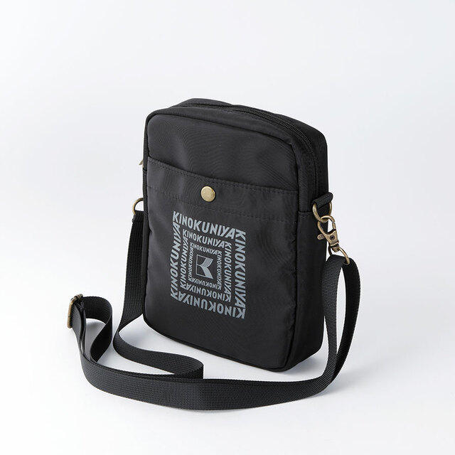 【紀ノ国屋 ショルダーポーチ（全3種）】ブラック