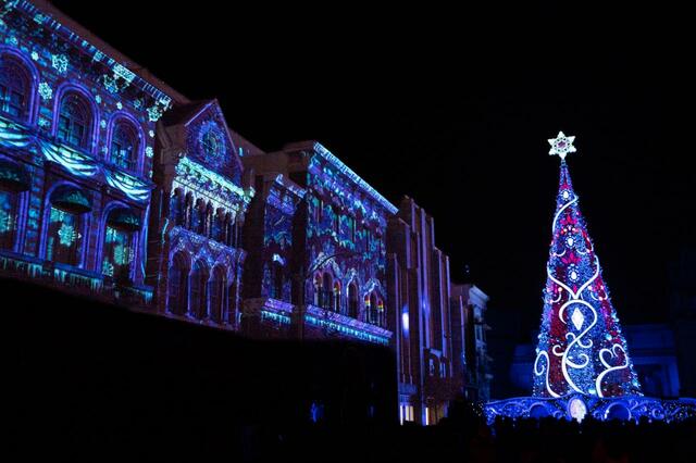 スペクタクル・オブ・ライツ｜ユニバーサル・スタジオ・ジャパン「NO LIMIT！クリスマス」2022