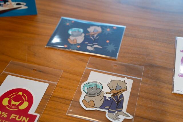 ダイカットステッカー|495円|銀座 伊東屋「ディズニー100周年」グッズ