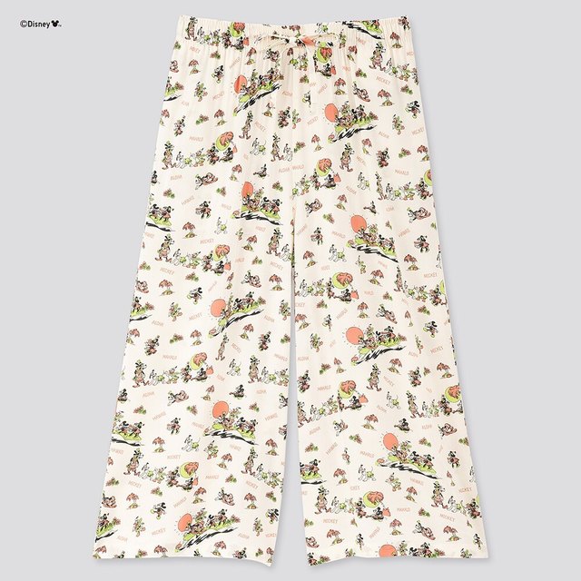 【WOMEN】ミッキー アロハ リラコ（ワイド）¥990