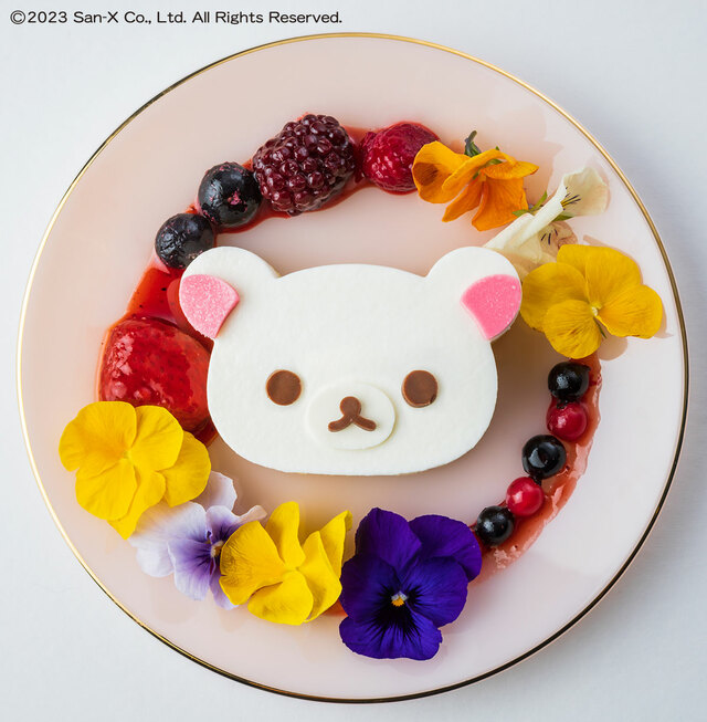 コリラックマのレアチーズケーキ