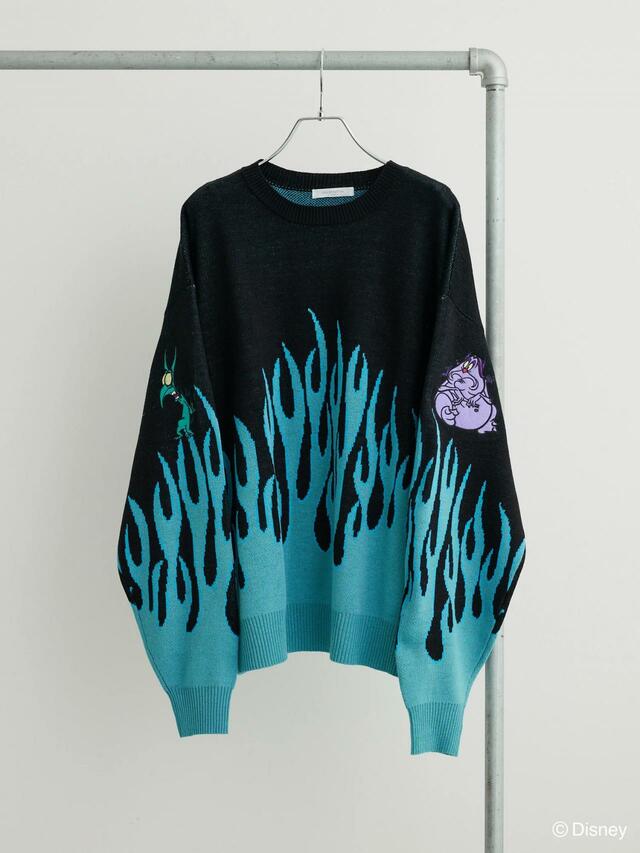 Villains/デザインニットプルオーバー ￥5,990｜Green Parks「ディズニーコレクション」