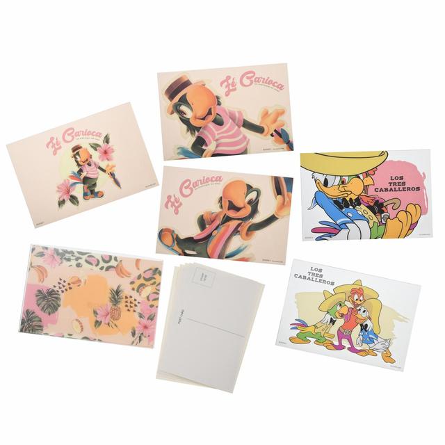 ホセ・キャリオカ、パンチート、ドナルド ポストカード セット Jose Carioca 80 years 660円