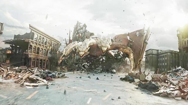 【西武園ゆうえんち】謎の巨大生物「キングギドラ」