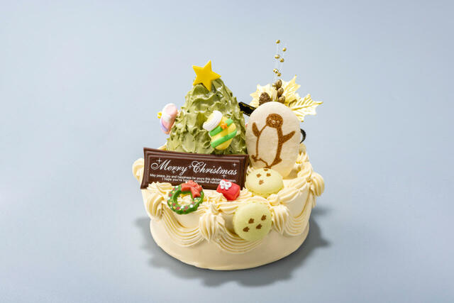 【10位】SuicaのペンギンとXmasツリーケーキ 5,400円