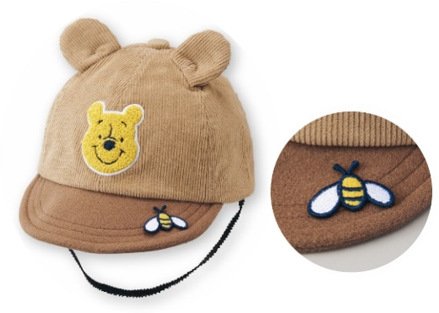 耳付きキャップ コーデュロイ｜税込2,178円