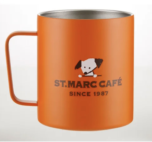 サンマルクカフェ「25th Anniversary 真空断熱タンブラーBOOK Orange」