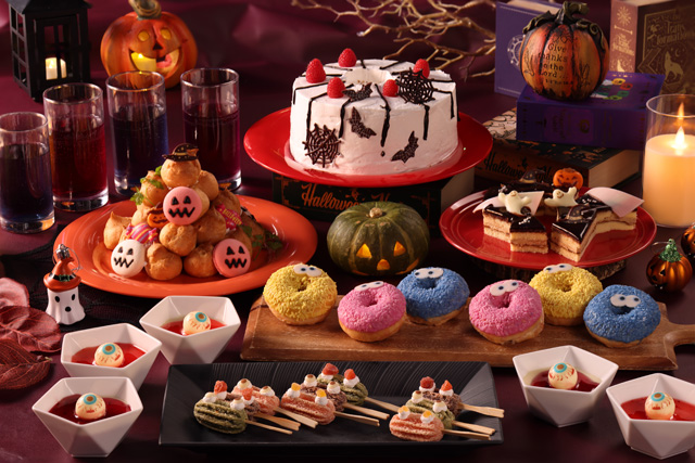 「ハロウィーンデザート」＜期間：2025年9月4日～11月3日＞【ポップでキュートでホラーなハロウィーンを満喫！ユニバオフィシャルホテルで『HAPPY HALLOWEEN PARTY！』開催】