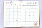 4月 ダッフィー&フレンズ　2025 手帳