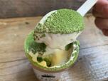 「抹茶ティラミス」抹茶の上品な香りが鼻腔をくすぐる