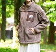 【PEANUTS×ベルメゾン】「ボアジャケット」8,990円（税込）、サイズ／4サイズ（S、M、L、LL）
