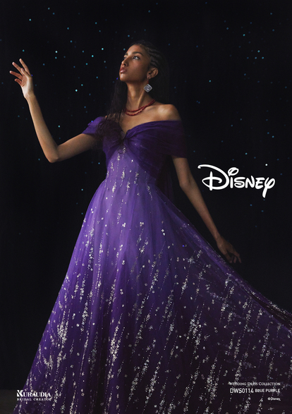 ディズニー結婚式】高貴な美しさ♪「プリンセスデザイン」の新作