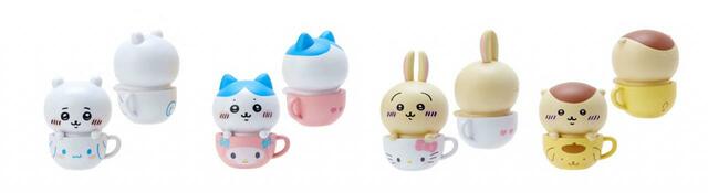 ちいかわ×サンリオキャラクターズ シークレットマスコット（全8種）　各 990円