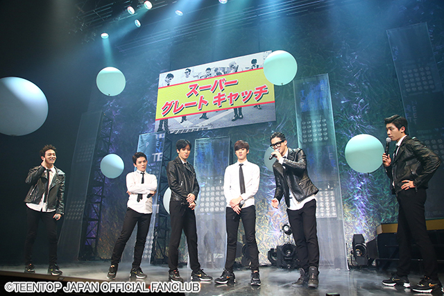 TEENTOPのイベントの様子