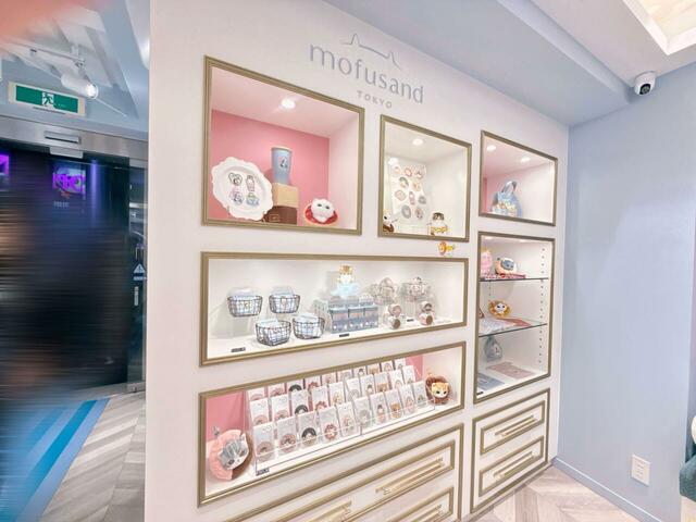 【mofusand TOKYO】世界観にこだわって作られたモダンな空間。乙女心をくすぐります