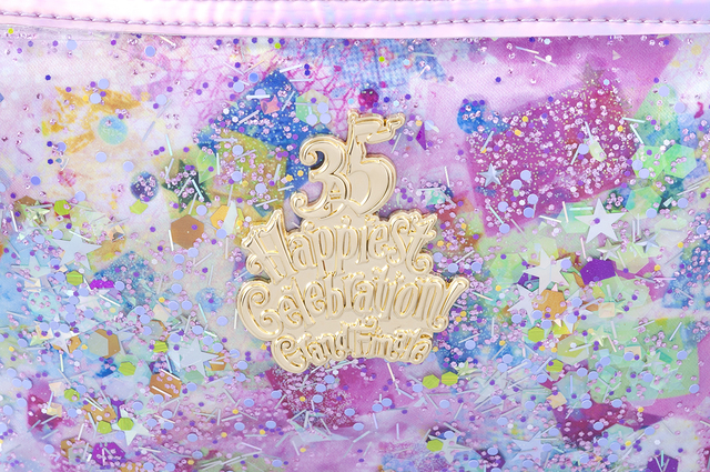 ポーチ 2,200円｜幅約21×高さ約15×マチ約5cm｜東京ディズニーランド「グランドエンポーリアム」、東京ディズニーシー「エンポーリオ」｜東京ディズニーリゾート35周年グランドフィナーレ