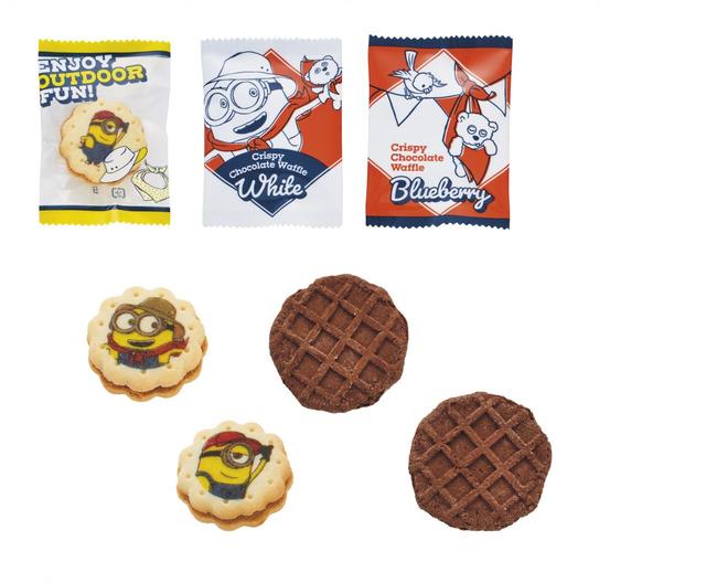 クリームサンドクッキー＆ワッフル