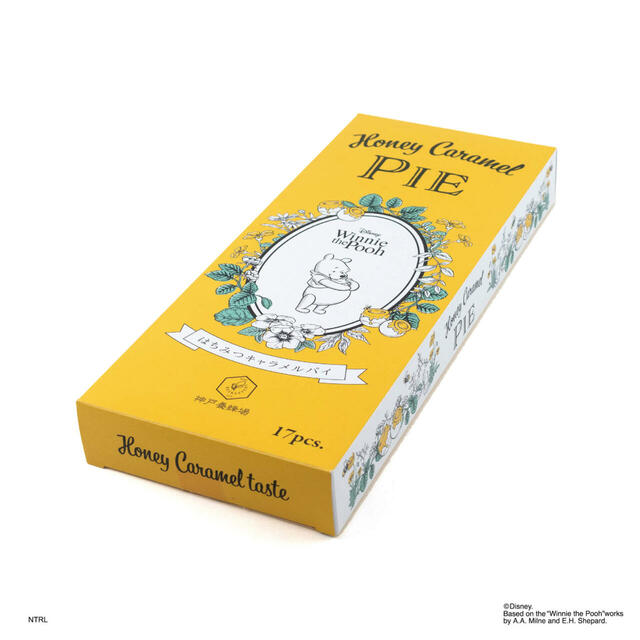 「神戸養蜂場」はちみつキャラメルパイ(17枚入り)1,080円
