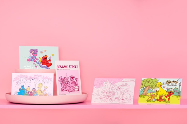 【セサミストリート】「ポストカード」全5種￥242