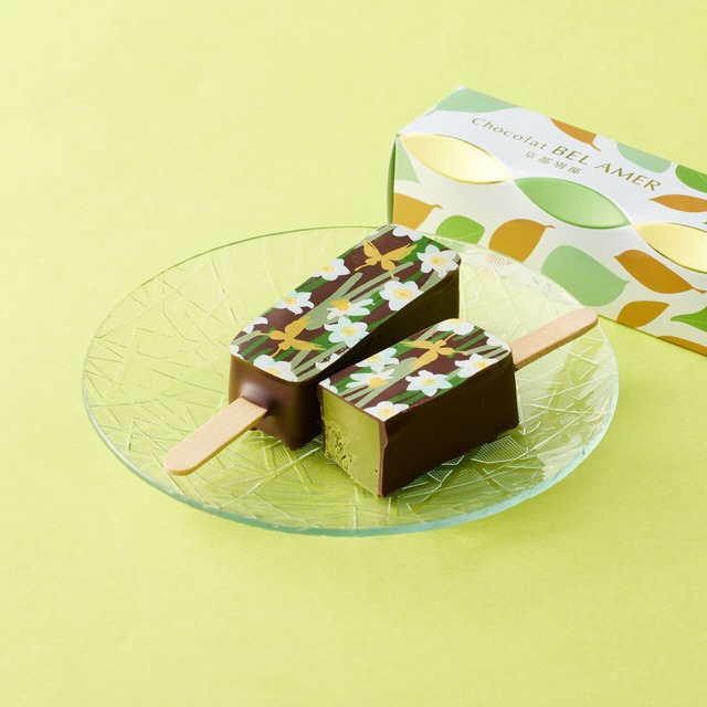 【ベルアメール 京都別邸　スティックショコラ各￥594】知覧茶