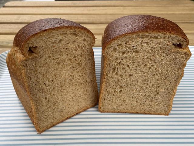 【Blue Poppy Bakery（ブルーポピーベーカリー）】そのままでもトーストしても美味な「モラセス全粒粉パン」