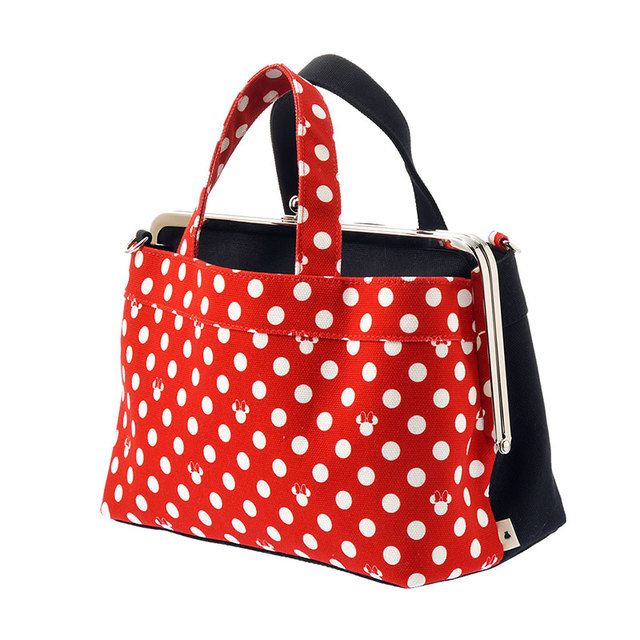 【AYANOKOJI】ミニー ハンドバッグ がまぐち ドット　12100円（税込）