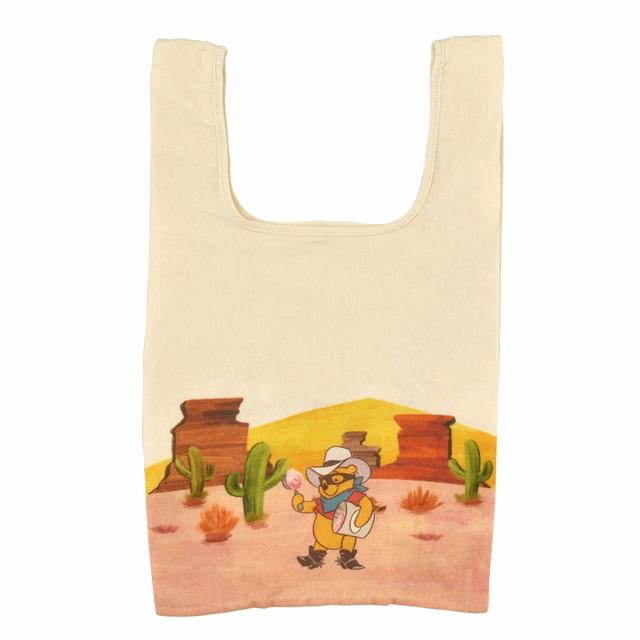 プーさん＆ピグレット ショッピングバッグ・エコバッグ ポーチ入り Western Pooh 1,760円